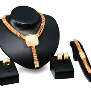 Gold plated  Jewelry set